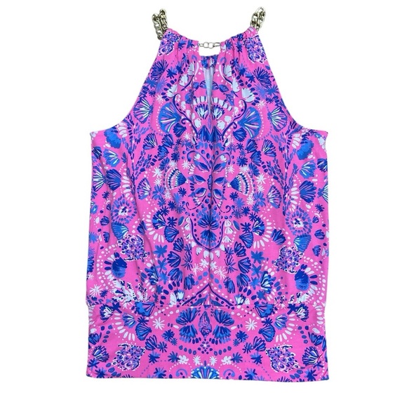 Lilly Pulitzer Bowen Halter Top - Picture 3 of 6
